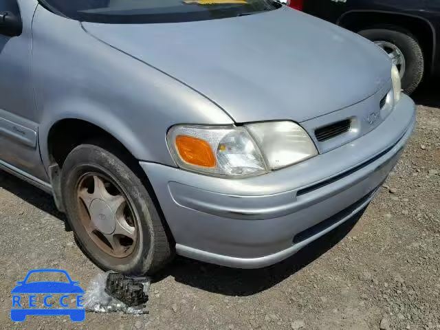 1999 OLDSMOBILE SILHOUETTE 1GHDX03E3XD273628 image 8
