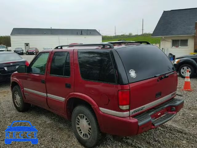 1999 GMC JIMMY 1GKDT13W1X2520323 image 2