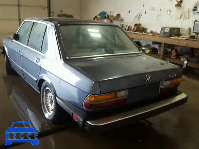 1986 BMW 528E AUTOMATIC WBADK8302G9658637 image 2