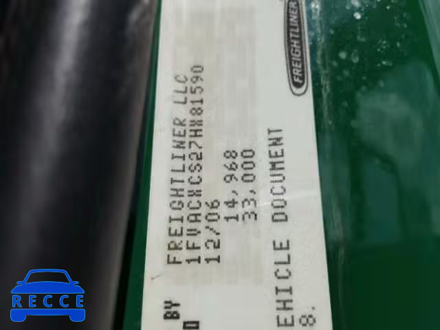 2007 FREIGHTLINER M2 106 MED 1FVACXCS27HX81590 image 9