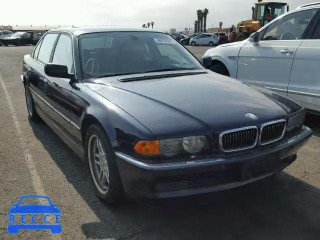 2000 BMW 740IL WBAGH8346YDP06704 image 0