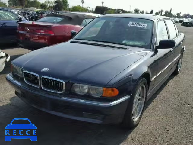 2000 BMW 740IL WBAGH8346YDP06704 Bild 1