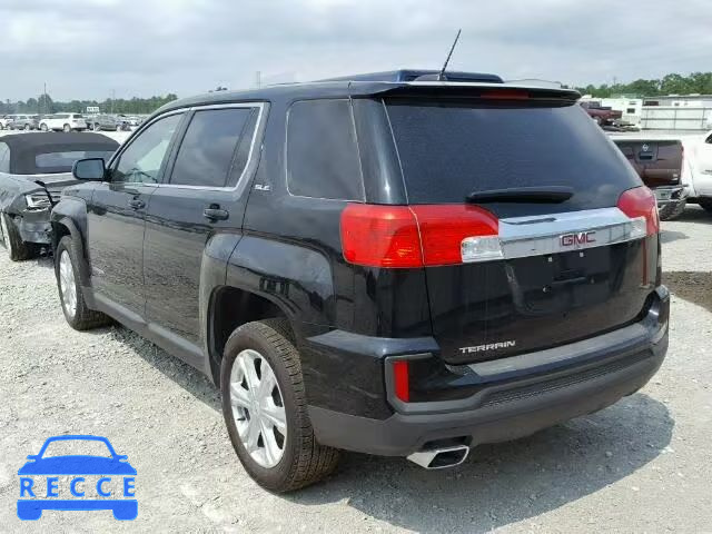 2017 GMC TERRAIN SL 2GKALMEK7H6112069 зображення 2