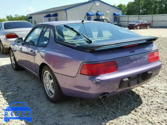 1993 PORSCHE 968 WP0AA2963PS820611 зображення 2