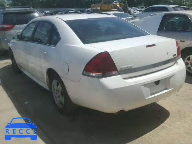 2011 CHEVROLET IMPALA POL 2G1WD5EM0B1157793 зображення 2