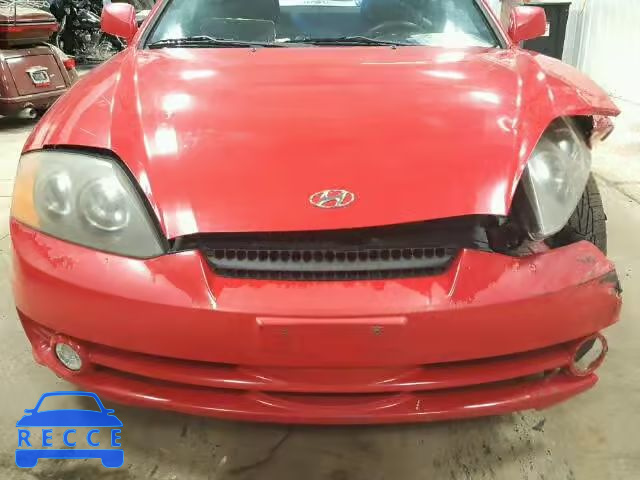 2003 HYUNDAI TIBURON KMHHM65D33U058960 image 8