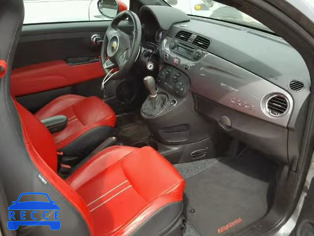 2012 FIAT 500 ABARTH 3C3CFFFH8CT378834 image 4