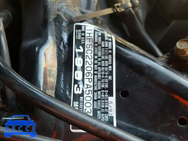 1993 HONDA GL1500A 1HFSC2206PA500313 Bild 9