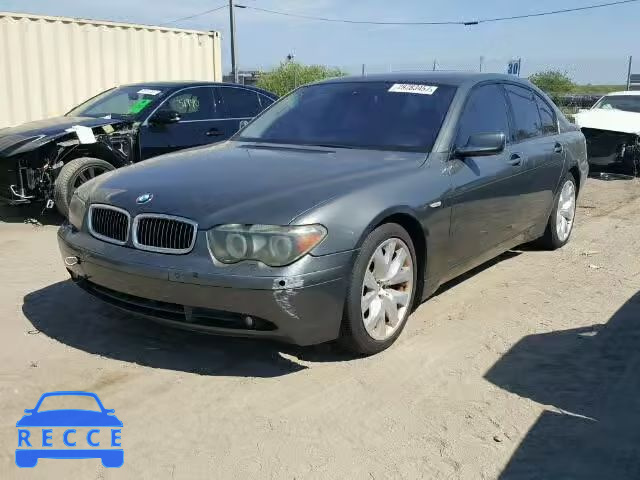 2005 BMW 745I WBAGL63585DP76180 image 1