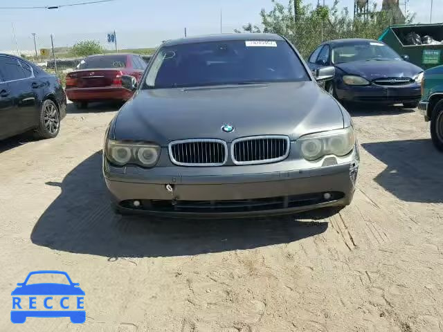 2005 BMW 745I WBAGL63585DP76180 image 8