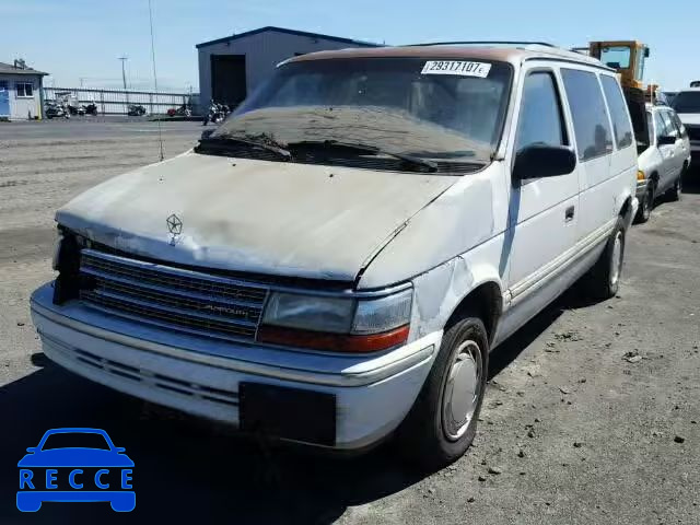 1993 PLYMOUTH VOYAGER 2P4GH2533PR186084 зображення 1