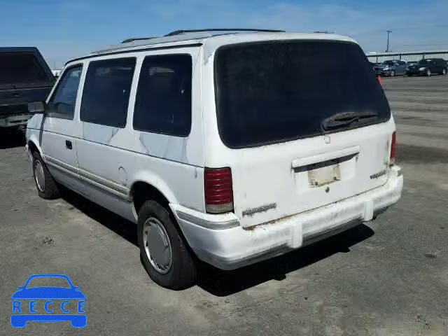 1993 PLYMOUTH VOYAGER 2P4GH2533PR186084 image 2