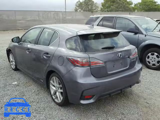 2014 LEXUS CT200H JTHKD5BHXE2192213 зображення 2