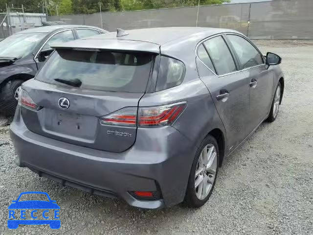 2014 LEXUS CT200H JTHKD5BHXE2192213 зображення 3