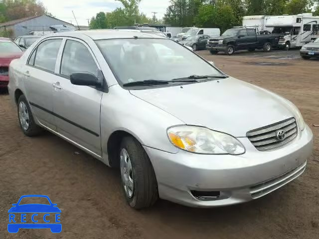 2003 TOYOTA COROLLA 2T1BR32E23C104279 image 0