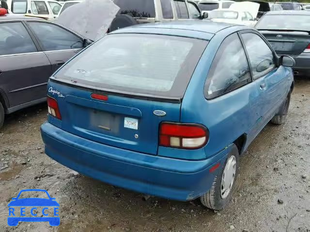 1996 FORD ASPIRE KNJLT05H3T6176672 image 3