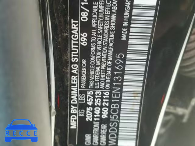 2014 MERCEDES-BENZ CLA 45 AMG WDDSJ5CB1EN131695 image 9