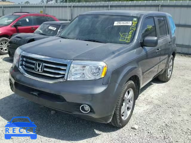 2013 HONDA PILOT EXLN 5FNYF3H72DB002165 image 1