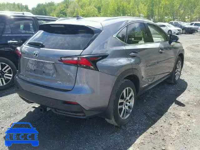 2015 LEXUS NX 300H JTJBJRBZ9F2020697 image 3