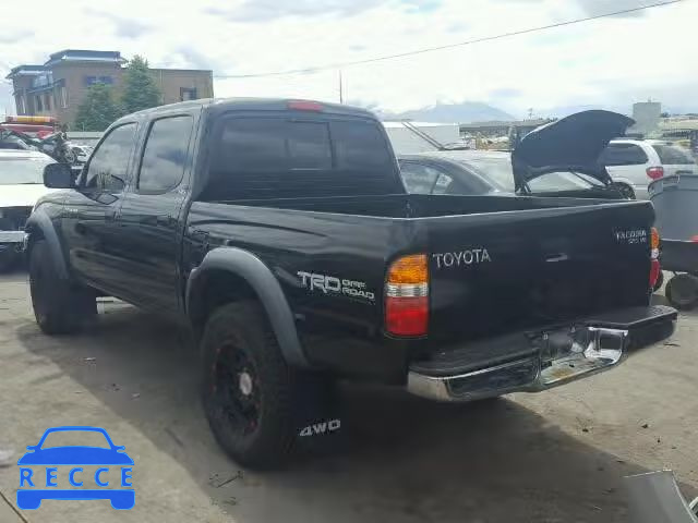 2001 TOYOTA TACOMA DOU 5TEHN72N61Z818971 image 2