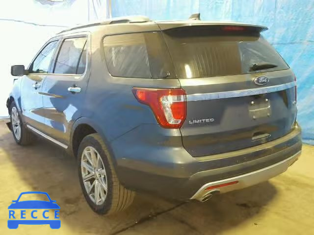 2017 FORD EXPLORER L 1FM5K8F8XHGB80789 image 2