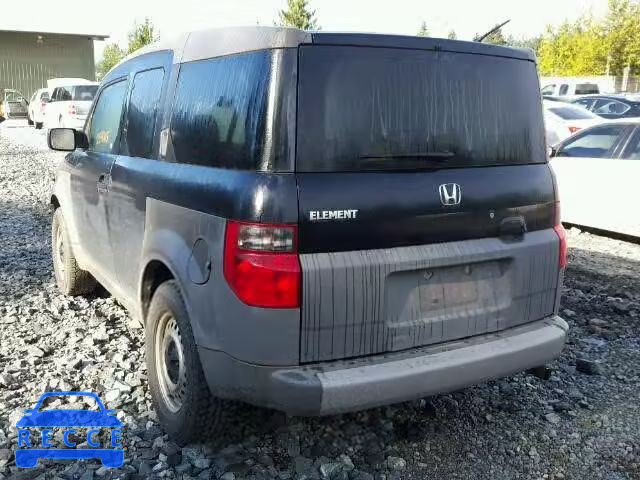 2004 HONDA ELEMENT DX 5J6YH18244L010939 image 2