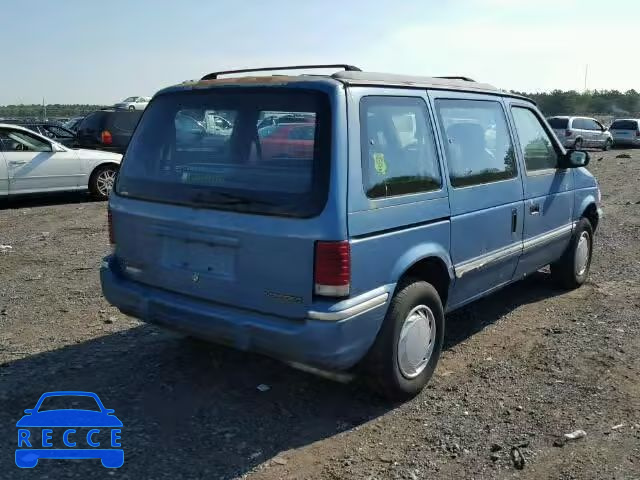 1993 PLYMOUTH VOYAGER 2P4GH2531PR168831 image 3