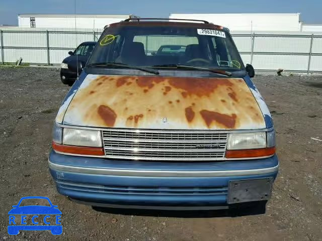 1993 PLYMOUTH VOYAGER 2P4GH2531PR168831 image 8