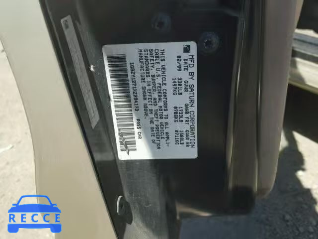 1999 SATURN SC2 1G8ZY1271XZ284173 image 9