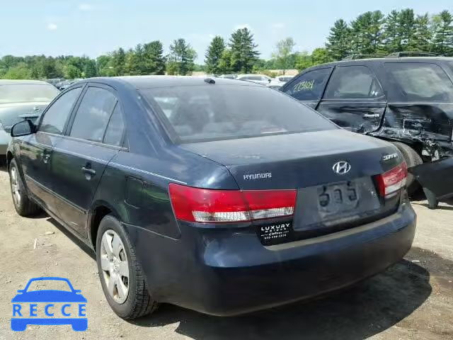 2008 HYUNDAI SONATA 5NPET46C58H388394 image 2