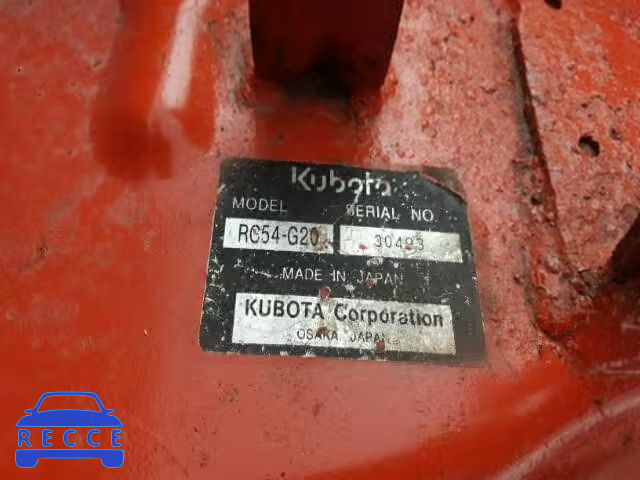 2008 KUBO MOWER RC54G20 зображення 9