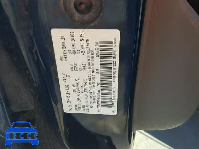 2008 DODGE RAM 2500 M 3D7KS29A48G160566 image 9