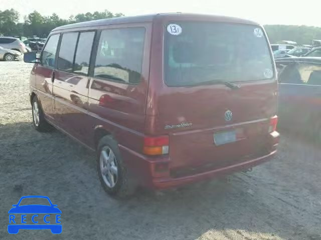 2003 VOLKSWAGEN EUROVAN MV WV2MB47053H036623 image 2