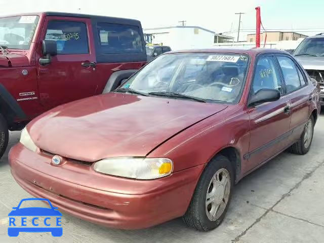 1998 CHEVROLET PRIZM/LSI 1Y1SK5286WZ438587 Bild 1