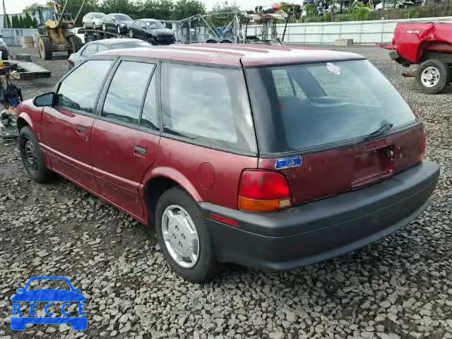 1993 SATURN SW1 1G8ZH8591PZ174956 image 2