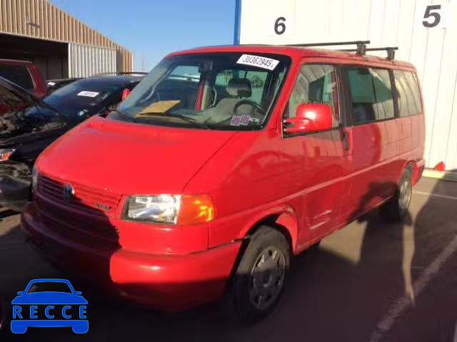 2000 VOLKSWAGEN EUROVAN MV WV2MH4700YH049883 зображення 1