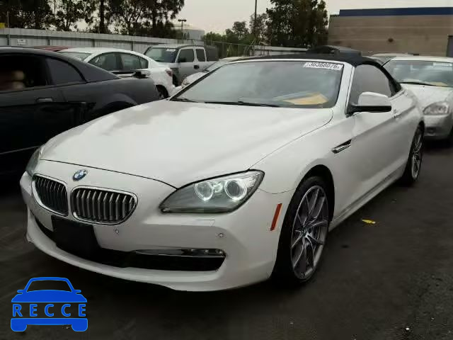 2012 BMW 650I WBALZ3C51CDL73442 image 1