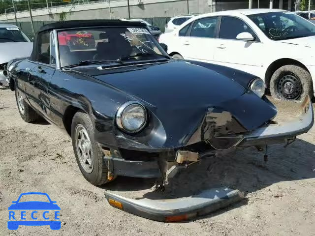 1986 ALFA ROMEO SPIDER VEL ZARBA5414G1037214 зображення 0