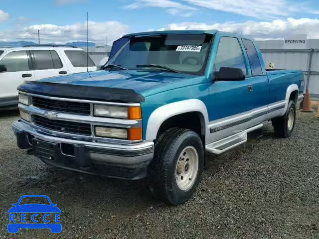 1996 CHEVROLET K2500 1GCGK29F8TE167080 зображення 1