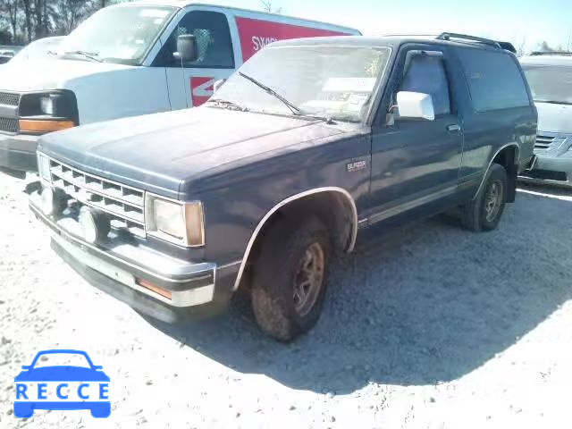 1987 CHEVROLET S10 BLAZER 1GNCS18R4H8177221 зображення 1