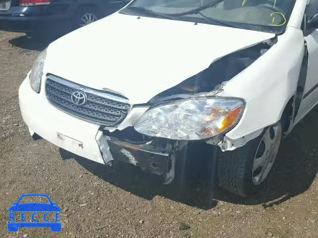 2005 TOYOTA COROLLA 1NXBR32E25Z421173 image 9