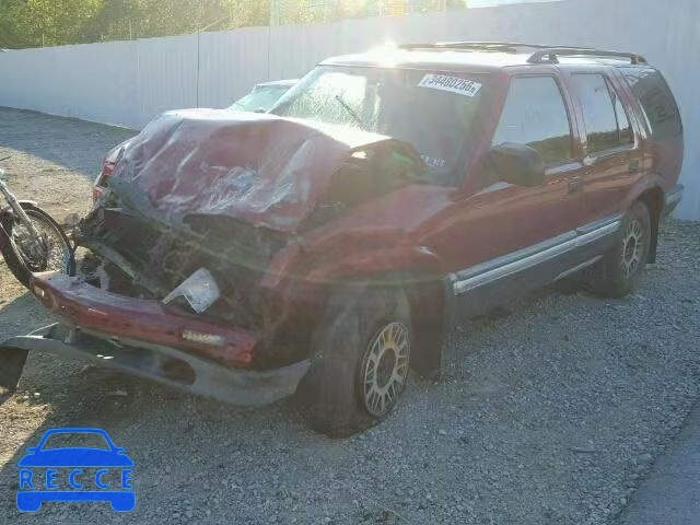 1997 GMC JIMMY 1GKDT13W8V2520395 image 1