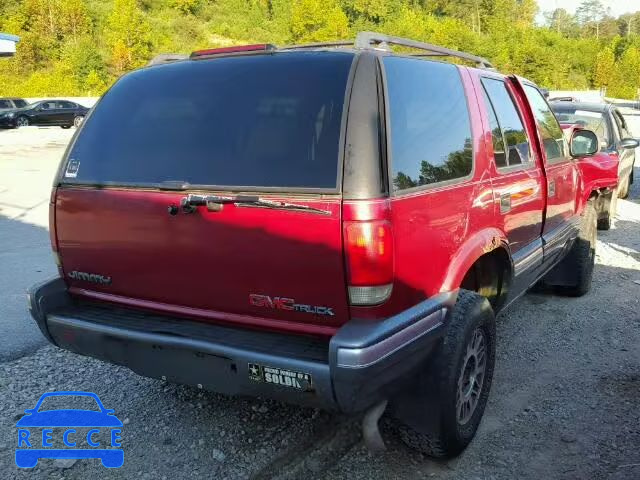 1997 GMC JIMMY 1GKDT13W8V2520395 image 3