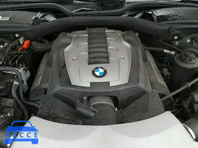 2007 BMW 750I WBAHL83557DT10063 image 6