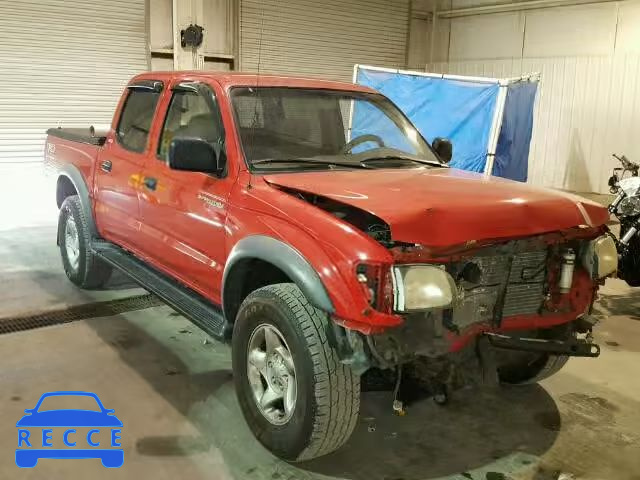 2001 TOYOTA TACOMA DOU 5TEHN72N71Z749627 image 0