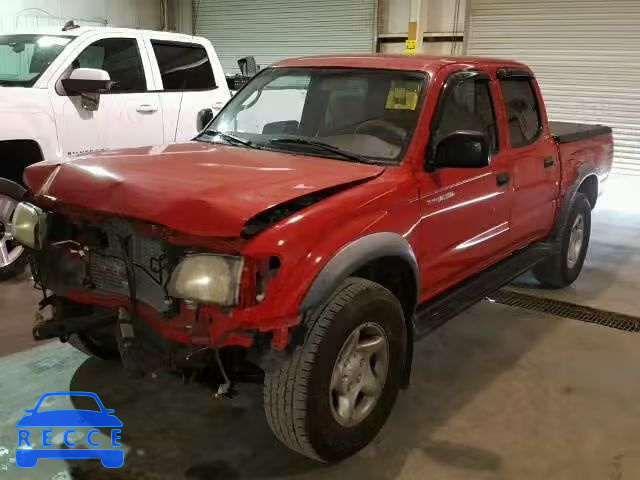 2001 TOYOTA TACOMA DOU 5TEHN72N71Z749627 image 1