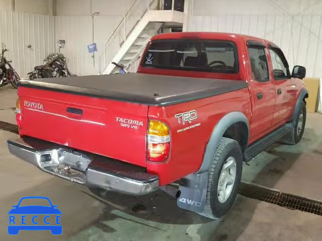 2001 TOYOTA TACOMA DOU 5TEHN72N71Z749627 image 3