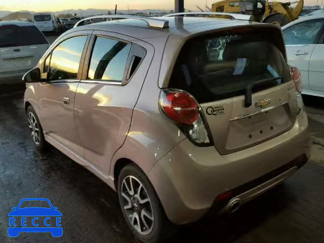 2013 CHEVROLET SPARK 2LT KL8CF6S92DC589625 Bild 2