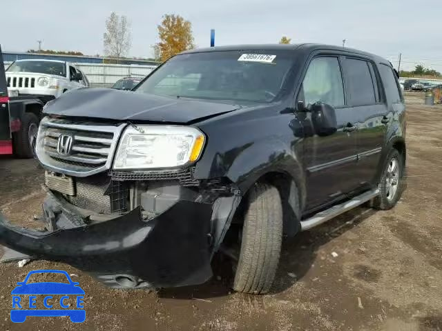 2012 HONDA PILOT EXLN 5FNYF4H70CB080111 image 1