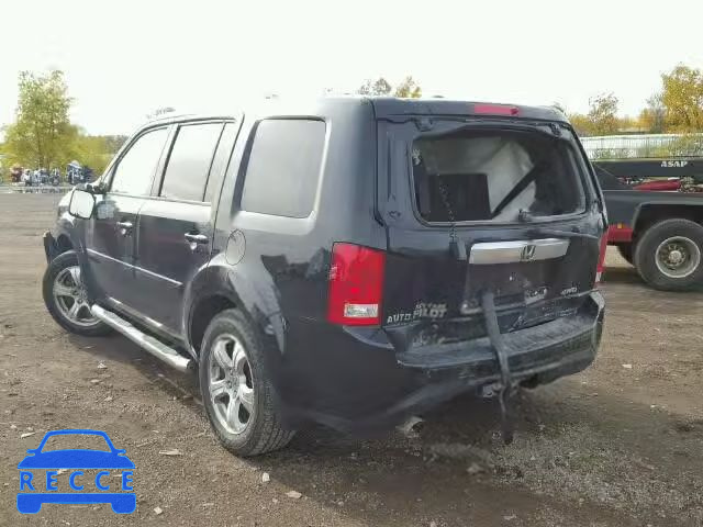 2012 HONDA PILOT EXLN 5FNYF4H70CB080111 image 2